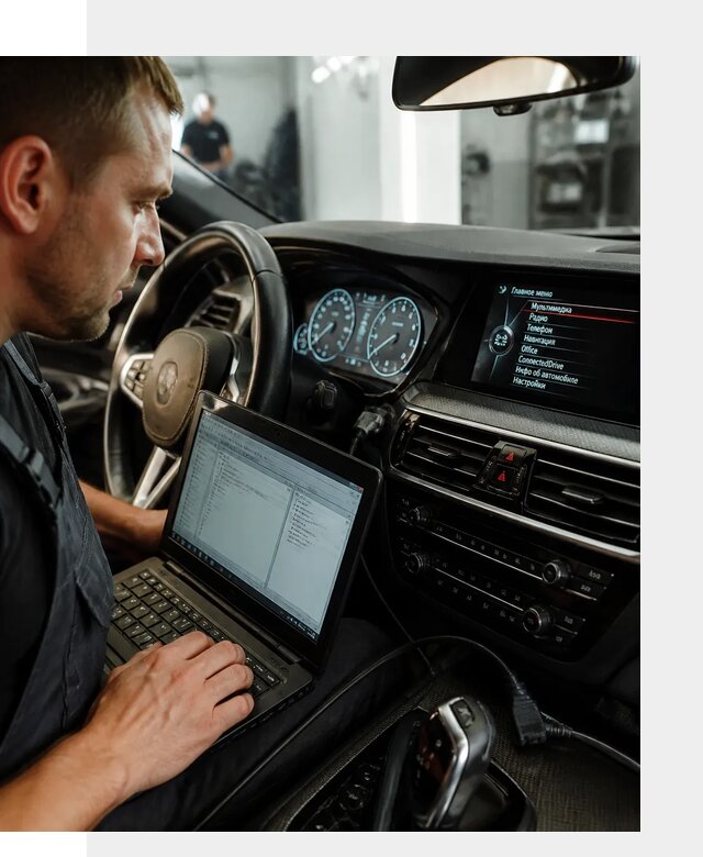 Русификация приборной панели BMW для авто в Чебоксарах от компании