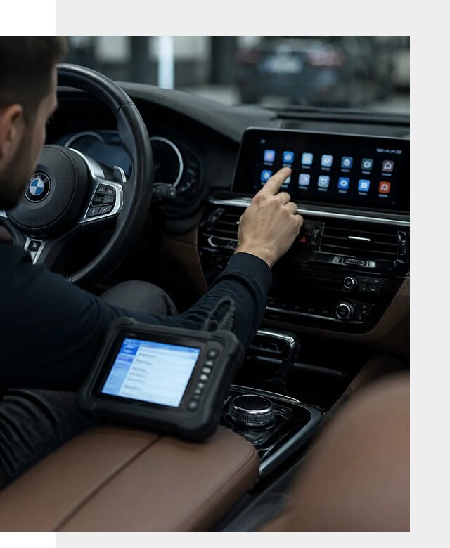 Установка приложений и мультимедиа сервисов BMW в Чебоксарах