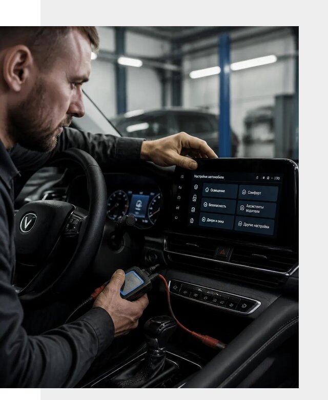 Русификация Changan CS55 и мультимедиа под ключ в Чебоксарах