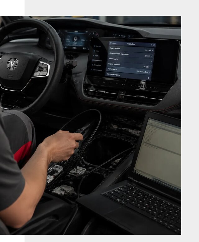 Русификация автомобиля Changan UNI-K под ключ в Чебоксарах