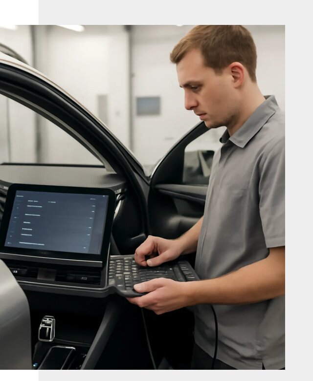 Русификация мультимедиа автомобилей Lynk Co в Чебоксарах