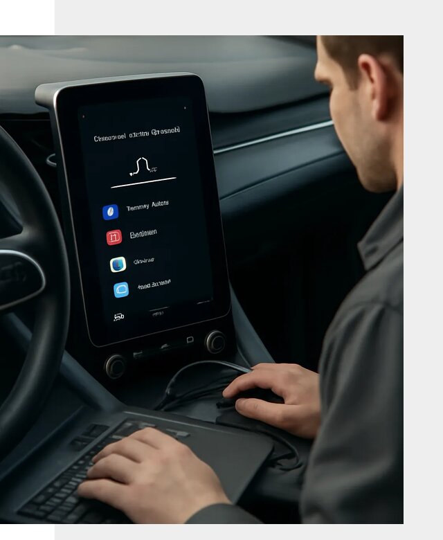Установка приложений Lynk Co на автомобиль в Чебоксарах