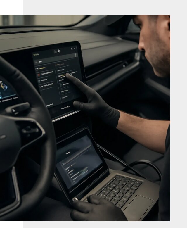 Русификация приборной панели Rising автомобиля в Чебоксарах