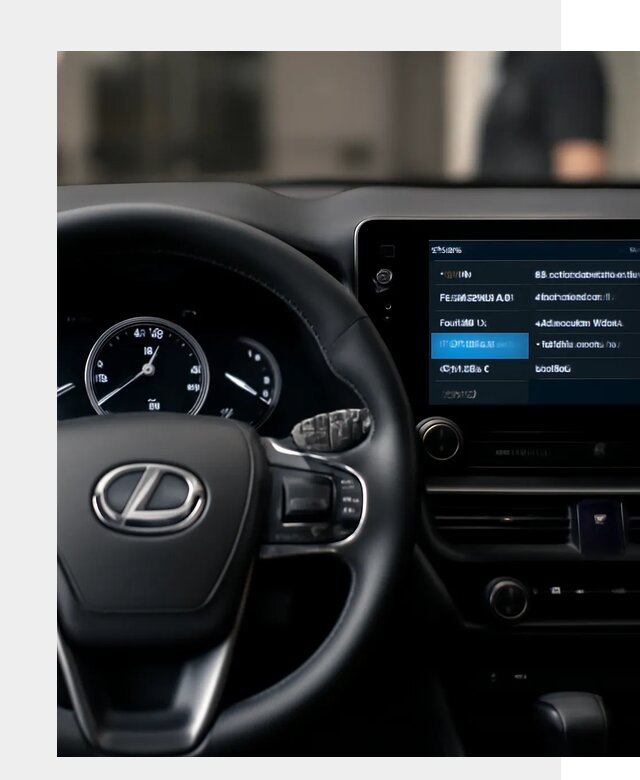Русификация приборной панели Lexus в Чебоксарах по 5656 р. | ФастМобиль-Чбк