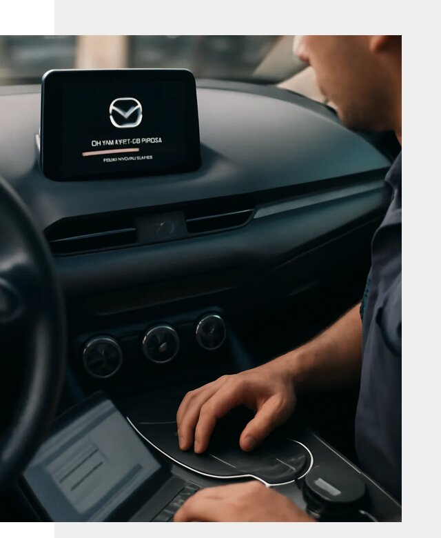 Установка приложений Mazda на мультимедийную систему в Чебоксарах