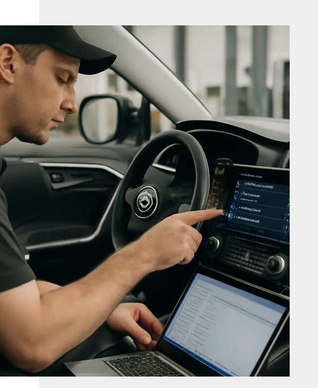 Русификация мультимедиа Toyota для автомобилей в Чебоксарах