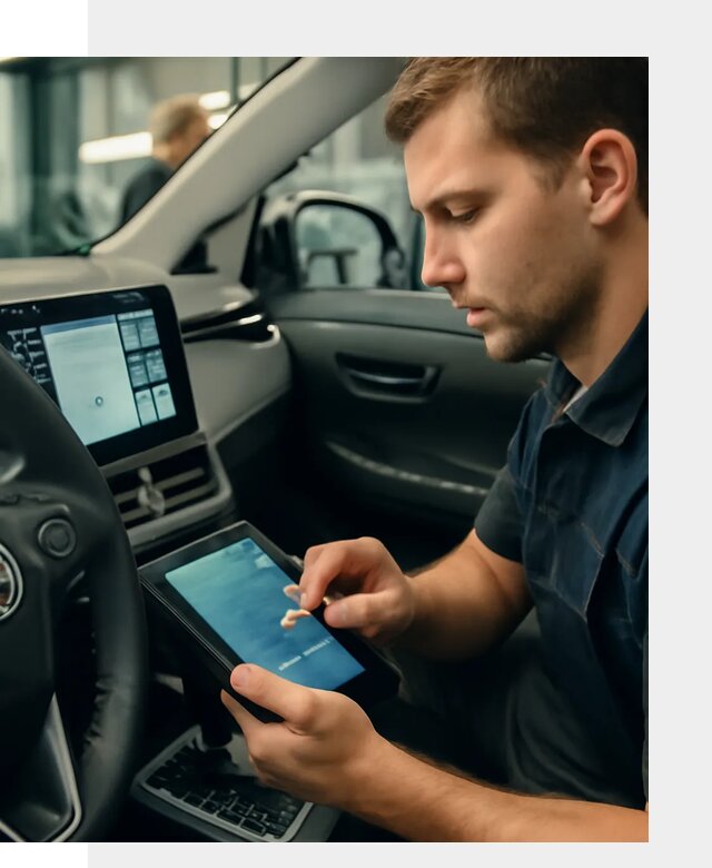 Установка приложений Toyota на мультимедиа в Чебоксарах